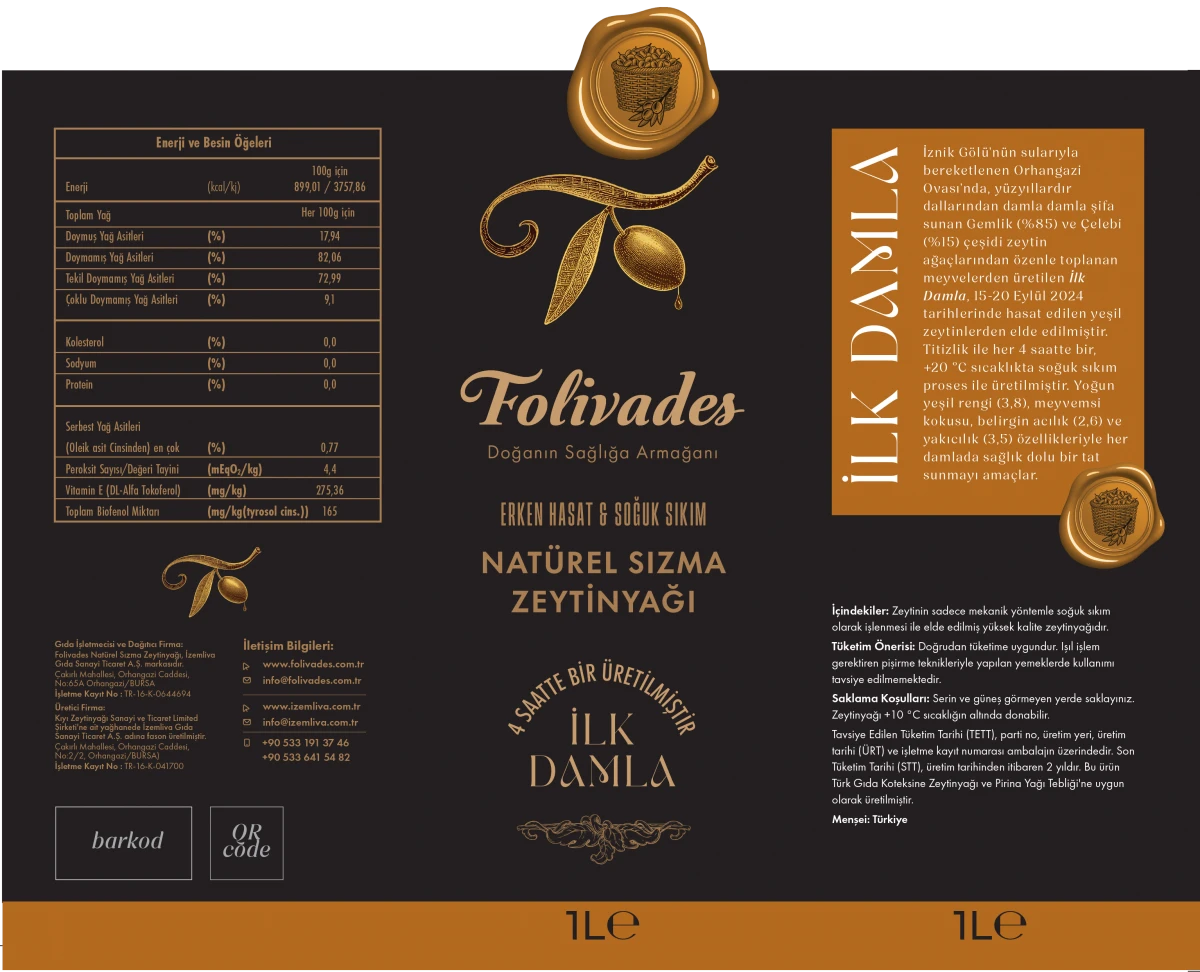 Erken Hasat 4 saatte bir soğuk sıkım